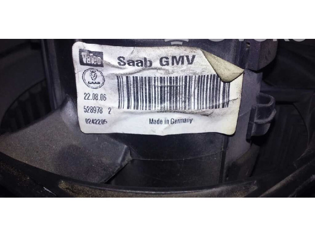 Вентилятор печки 528978, 2PINS Saab 9-5