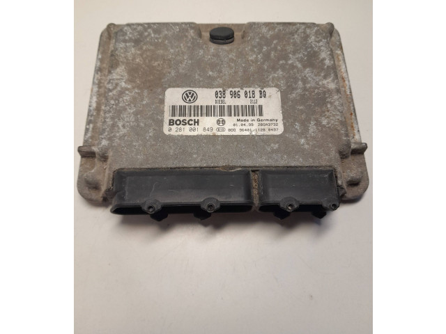 Блок управления двигателя 038906018BQ, 0281001849 Skoda Octavia Mk1 (1U)