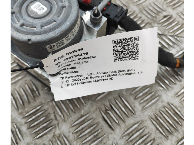 Блок АБС 5Q0614517AL   Audi  A3 S3 8V  2013 - 2019 года
