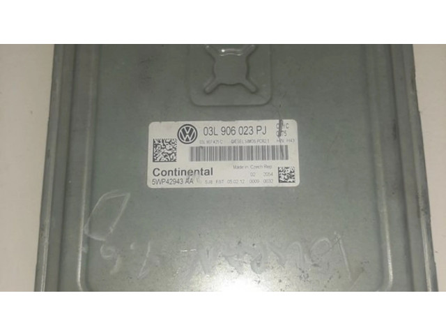 Блок управления двигателя 03L906023PJ, 03L907425C   Volkswagen Touran II