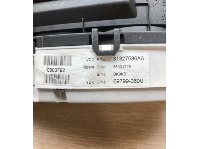 Панель приборов 69799060U, 31327586AA Volvo S60