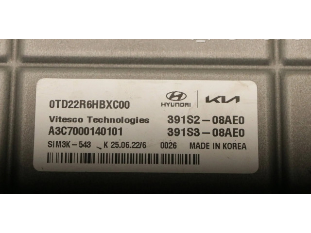 Řídící jednotka 391S2-08AE0, 391S3-08AE0   KIA Niro 2022