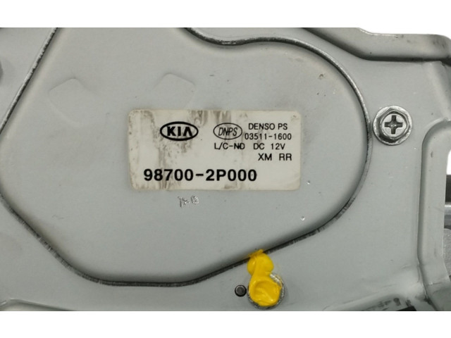 Pojistková skříňka Двигатель стеклоочистителя заднего стекла 987002P000 KIA Sorento 2011