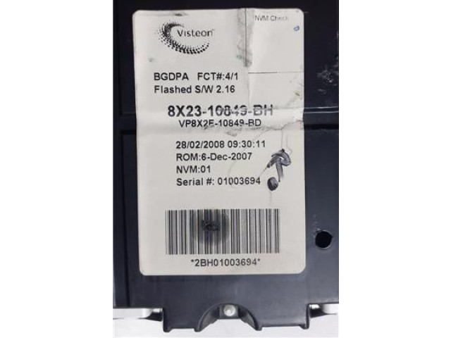 Панель приборов 82310849bh   Jaguar XF       