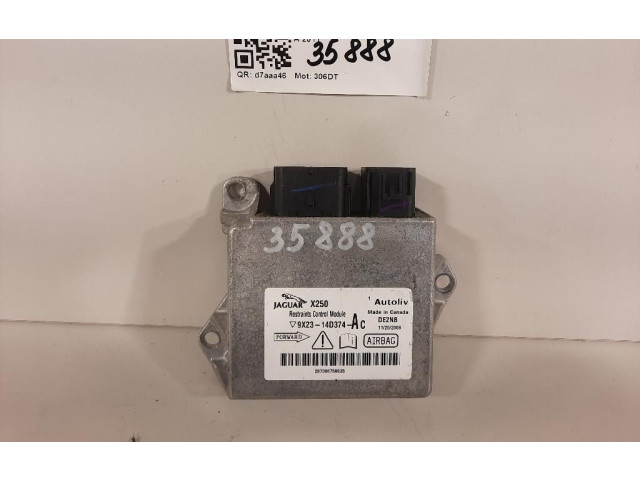 Блок подушек безопасности 9X23-14D374-AC, 306DT Jaguar XF X250