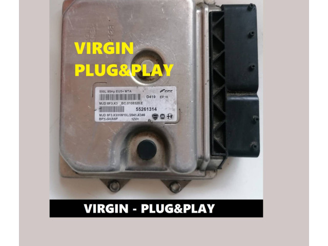 Блок управления двигателя 55261314, MJD8F3.X3   Fiat 500L