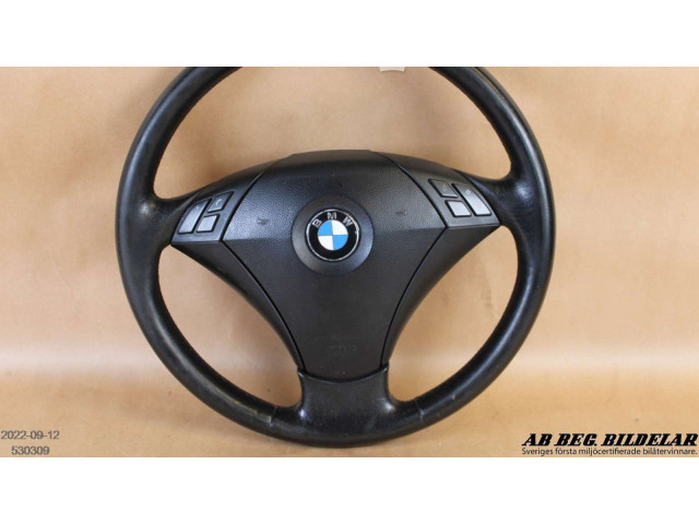 Volant BMW 5 E60 E61 2005 32346763373, 32340309522