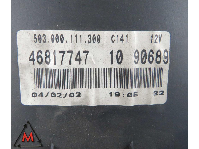 Přístrojová deska Fiat Doblo 2006 46817747