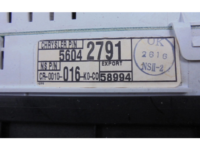 Панель приборов 56042791, 56042791 Jeep Grand Cherokee