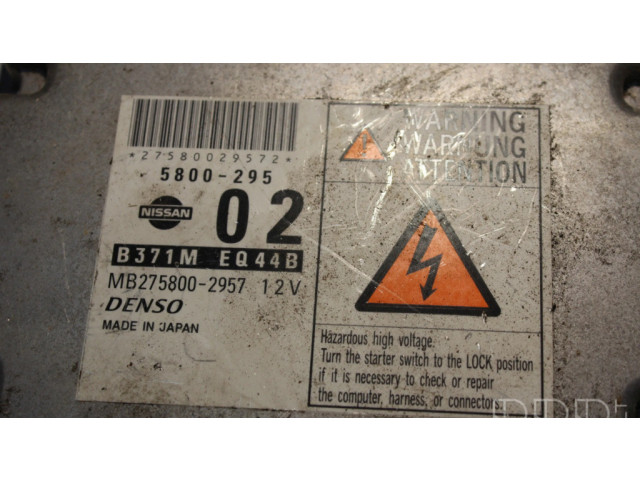 Řídící jednotka B371MEQ44B, MB2758002957 Nissan X-Trail T30 2003