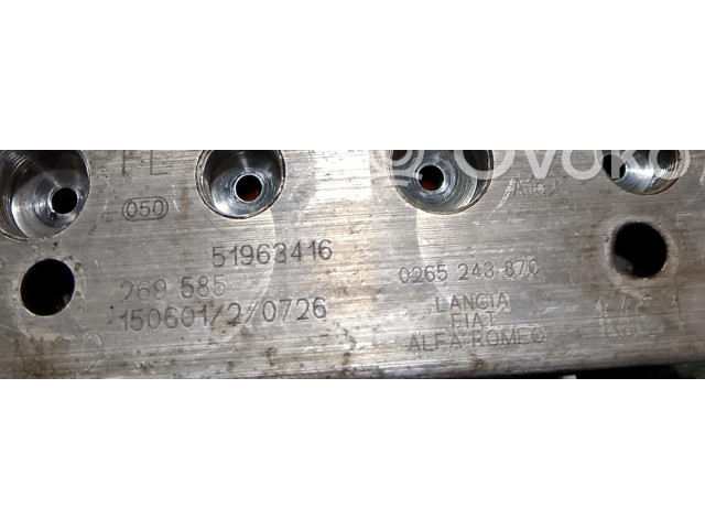 Jednotka ABS 0265243870, 0265243870   Fiat Punto Evo 2015