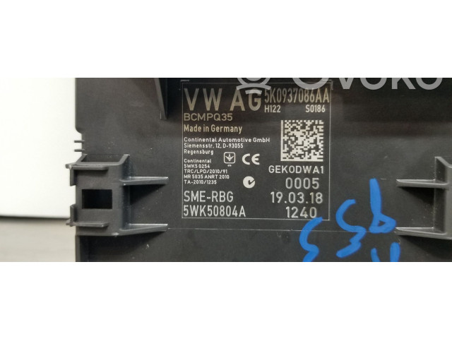 Блок комфорта 5K0937086AA Volkswagen Caddy