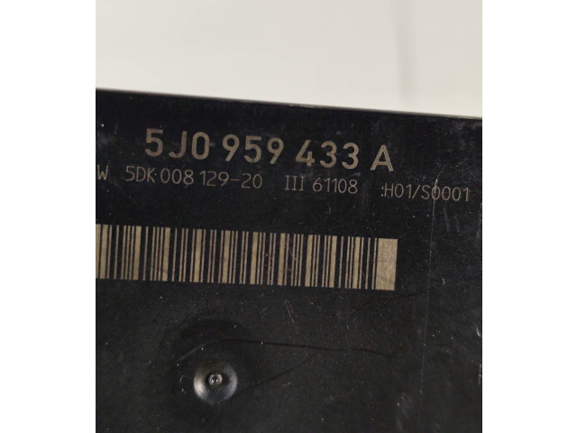 Блок комфорта 5J0959433A, 5DK00812920 Skoda Fabia Mk2 (5J)