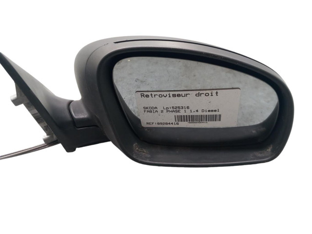 Зеркало электрическое Skoda Fabia Mk2 (5J) 2007 - 2014 года