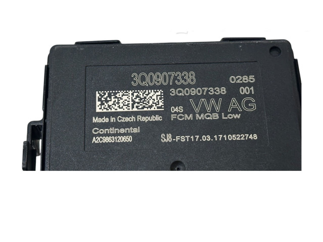Блок управления 3Q0907338, A2C9863120650   Volkswagen e-Golf