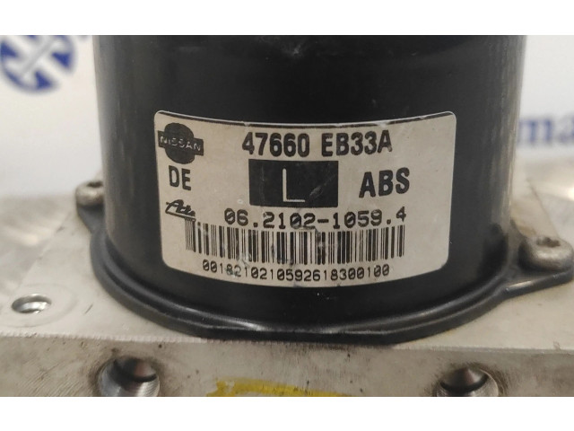 Блок АБС 47660EB33A, 06210951453 Nissan Navara 2005 - 2016 года