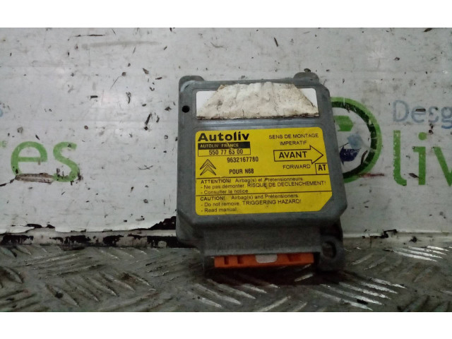 Блок подушек безопасности 9632167780, 550776300 Citroen Xsara