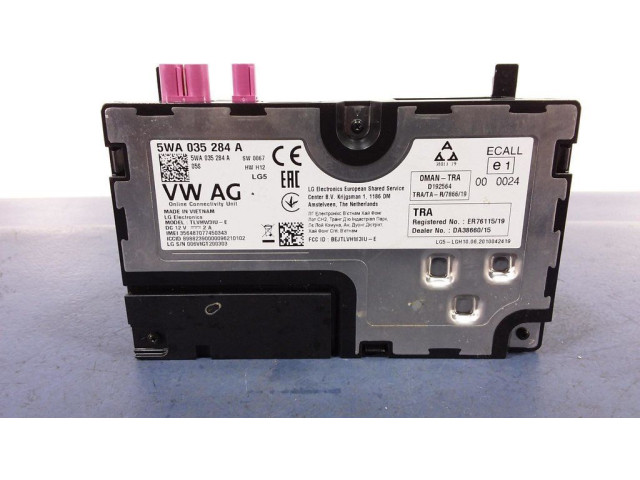 Блок управления 5WA035284A   Skoda Octavia 985