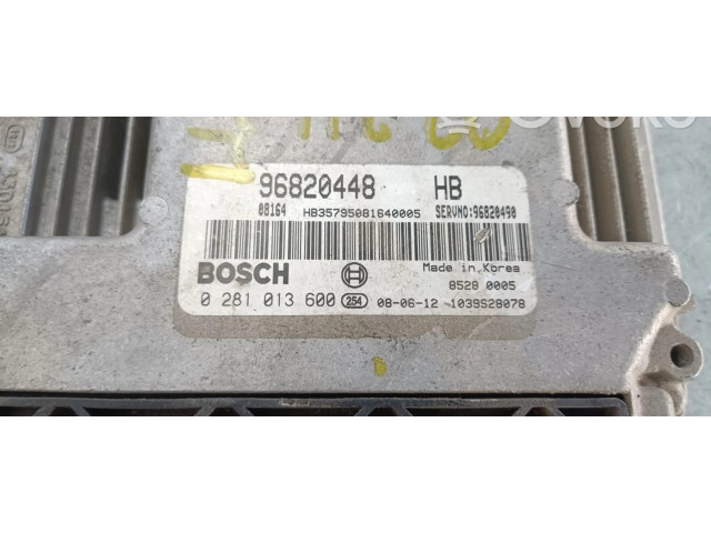 Блок управления двигателем Блок управления 96820448 Chevrolet Lanos