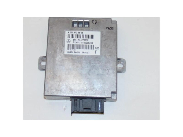 Блок управления двигателя A2218706626   Mercedes-Benz CL C216