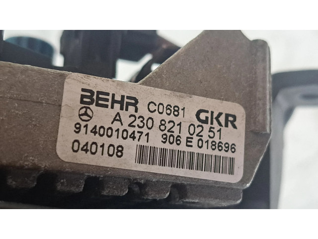 Вентилятор печки    A2308210251, 9140010471   Mercedes-Benz E W211