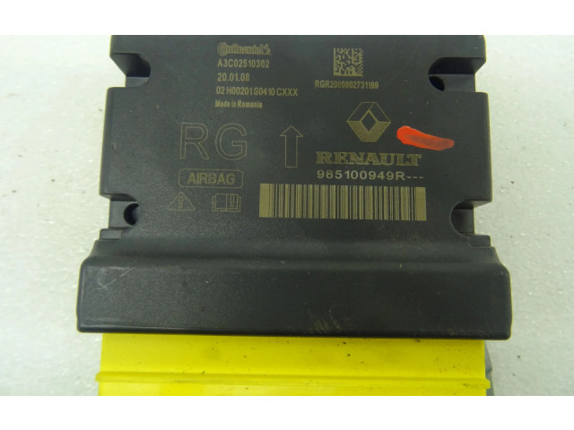 Блок управления надувных подушек 985100949R, 985100949R   Renault Trafic III (X82)  