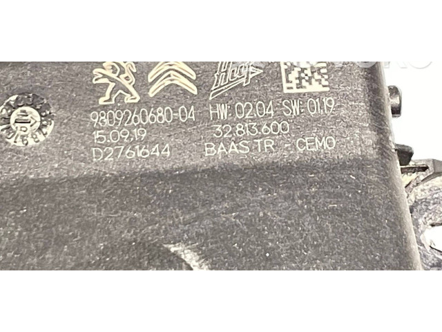 Блок управления крышки багажника 9809260680, 27660   Peugeot 3008 II