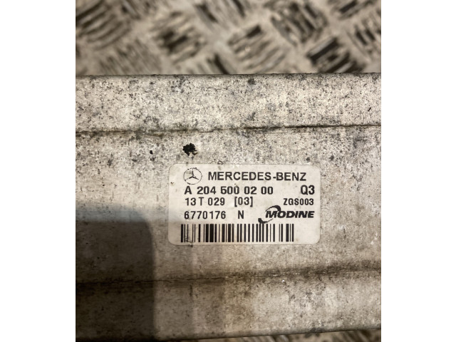 Интеркулер  2045000200, A2045000200   Mercedes-Benz E W212 