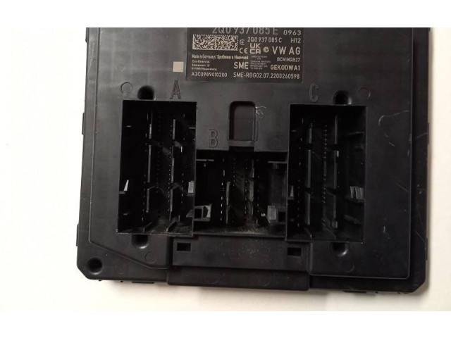 Блок комфорта 2Q0937085E, 2Q0937085C   Skoda Fabia Mk3 (NJ)   