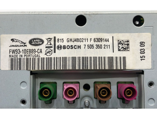 Дисплей FW93-10E889-CA Jaguar XJ X351