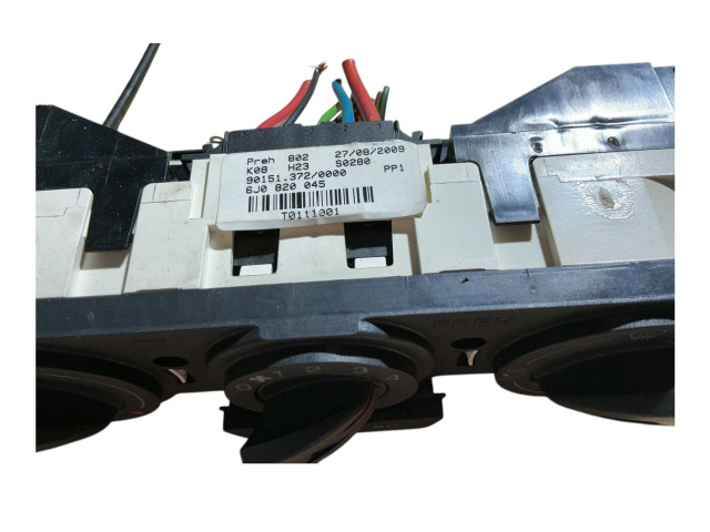Блок управления климат-контролем 6J0820045, 90151372   Seat Ibiza IV (6J,6P)