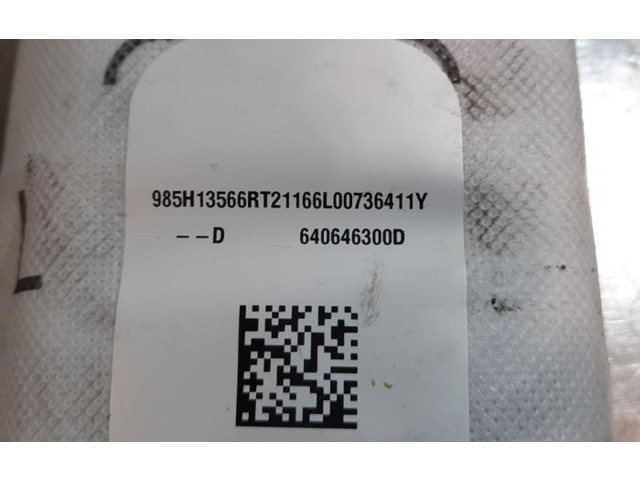 Подушка безопасности в сиденье 985H13566R   Renault Clio V