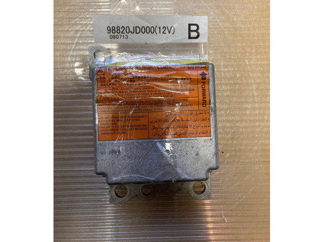 Блок подушек безопасности 98820JD000, 080713   Nissan Qashqai