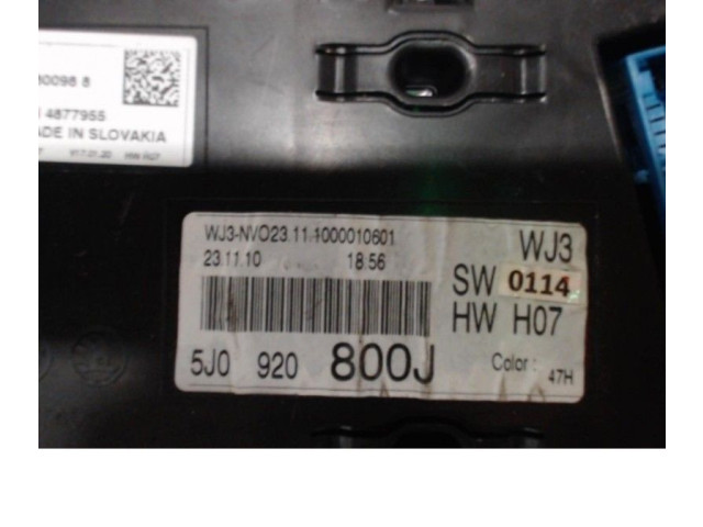 Панель приборов Skoda Fabia Mk1 (6Y)