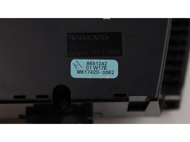 Блок управления климат-контролем 8651242, 8651242 Volvo V70