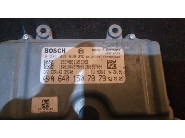 Řídící jednotka 0281013028 Mercedes-Benz A W169 2008