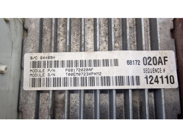 Блок управления двигателя P05150816AB, 124110 Jeep Grand Cherokee