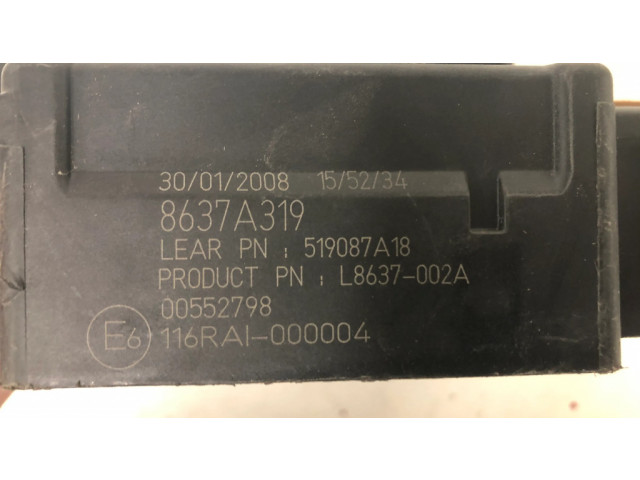 Блок предохранителей  8637A319, 519087A18   Citroen C-Crosser    