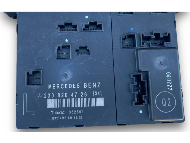 Блок управления дверью 2308204726   Mercedes-Benz SL R230