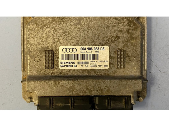 Блок управления двигателя 06A906033DS, 5WP4024003 Audi A3 S3 8P