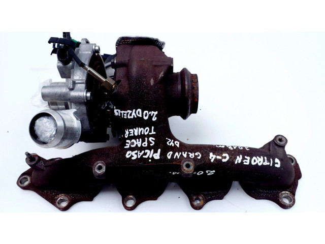 Turbodmychadlo Турбина 53039700394, K0398007873180   Citroen C4 SpaceTourer 2.0  