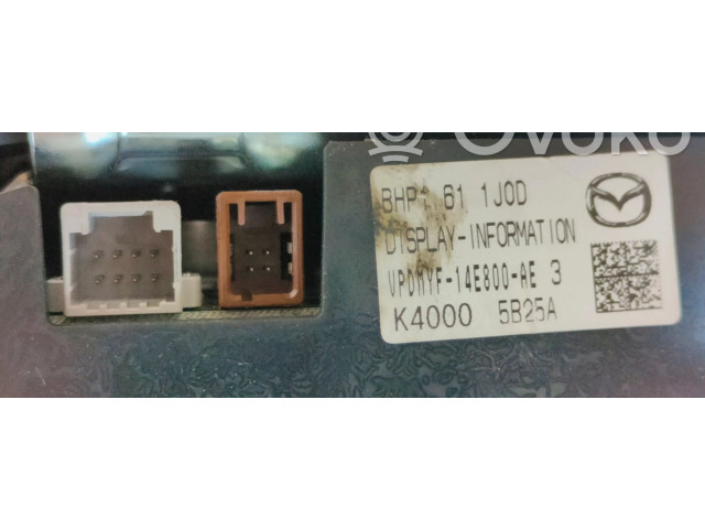 Дисплей BHP1611J0D Mazda 3 II