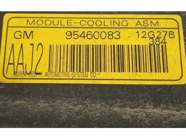 Вентилятор радиатора 95460083 Chevrolet Aveo