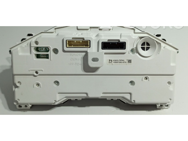 Přístrojová deska Toyota Corolla E160 E170 2021 83800FEP60