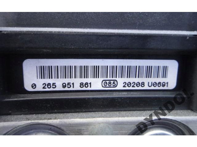 Jednotka ABS 9677024980 Peugeot RCZ 2010