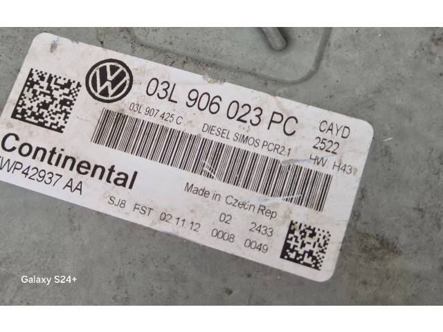 Řídící jednotka 03L906023PC, 5WP42937AA Volkswagen Caddy 2012