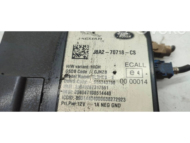 Блок комфорта J8A2-70718-CS Jaguar XF X260