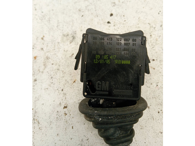 Ручка стеклоочистителей 09185417, 09185414 Opel Meriva A