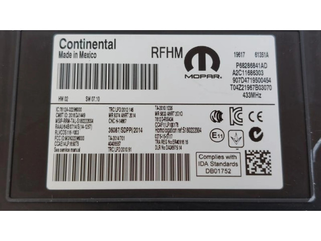 Řídící jednotka P68286841AD   Jeep Compass 2016