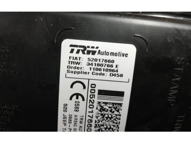 Подушка безопасности в сиденье 1L0610964, 52017660   Jeep Renegade